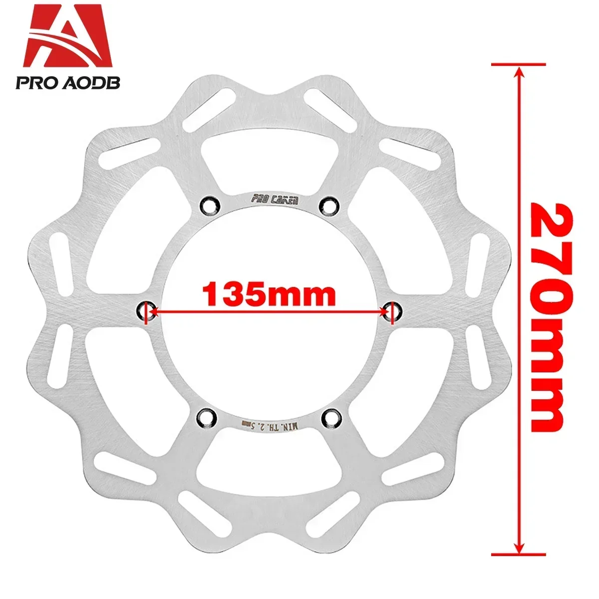 Front 320mm Floating Brake Disc Rotor Disk For Yamaha YZ125 YZ250 YZ250F YZ250X YZ400F YZ450F WR125 WR250 WR250F WR400F WR450F