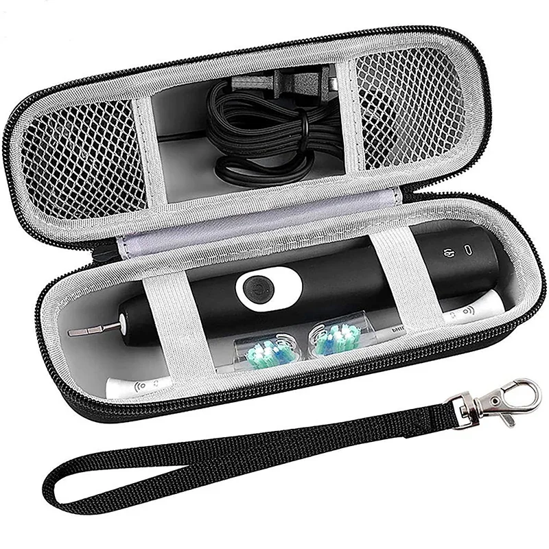 Toothbrush Travel Case Compatible with Philips Sonicare ProtectiveClean 4100 6100 5100 6500 7500/ for Oral-B Pro 1000 5000 7500