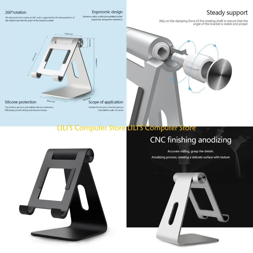 

A52B Multi-Angle Friendly Stand E-Reader Stand Phone Stand for Desk Portable