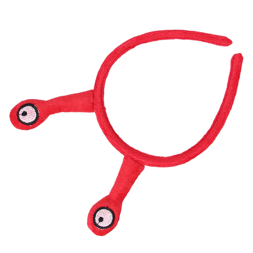 

Snail Tentacles Shaped Headband Hair Hair Loop Hair Clasp Hair Band Hair Accessories Dress Accessories for Girls and Women(Red)