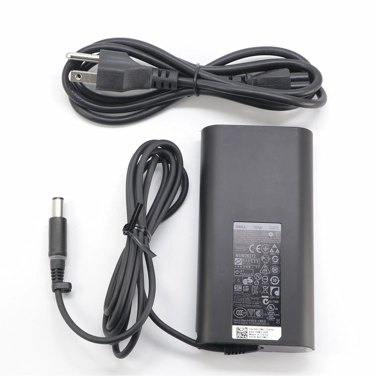 19.5V 4.62A 90W 7.4*5.0mm AC Power Supply for For DELL STUDIO XPS 12 13 16 PRECISION M6500 LA90PM130 Laptop Fast Charger Adapter