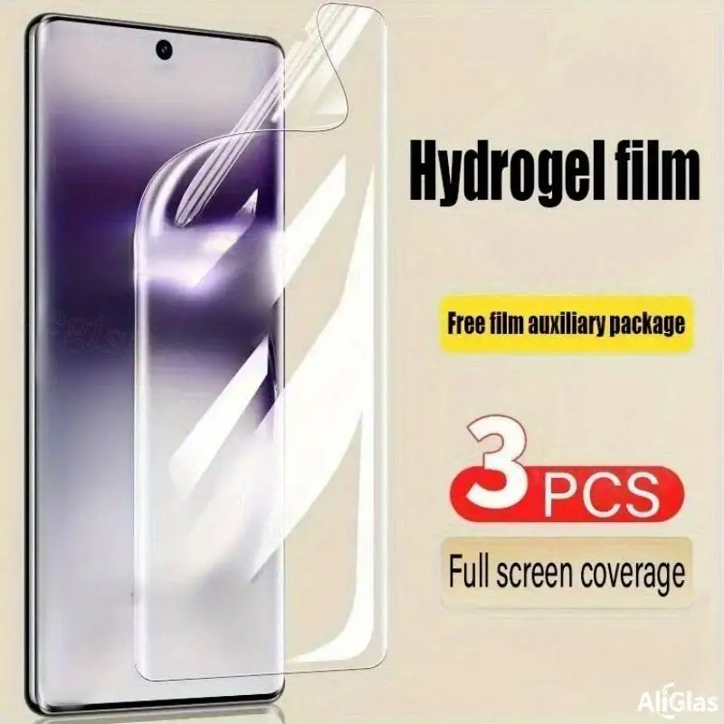 

3Pcs Of Hydrogel Are Suitable For OPPO Reno 14 13 1112 5G 8 12Pro 11 12F 4G 10Pro+ 10 9 Anti Scratch Soft Film Ultra HD