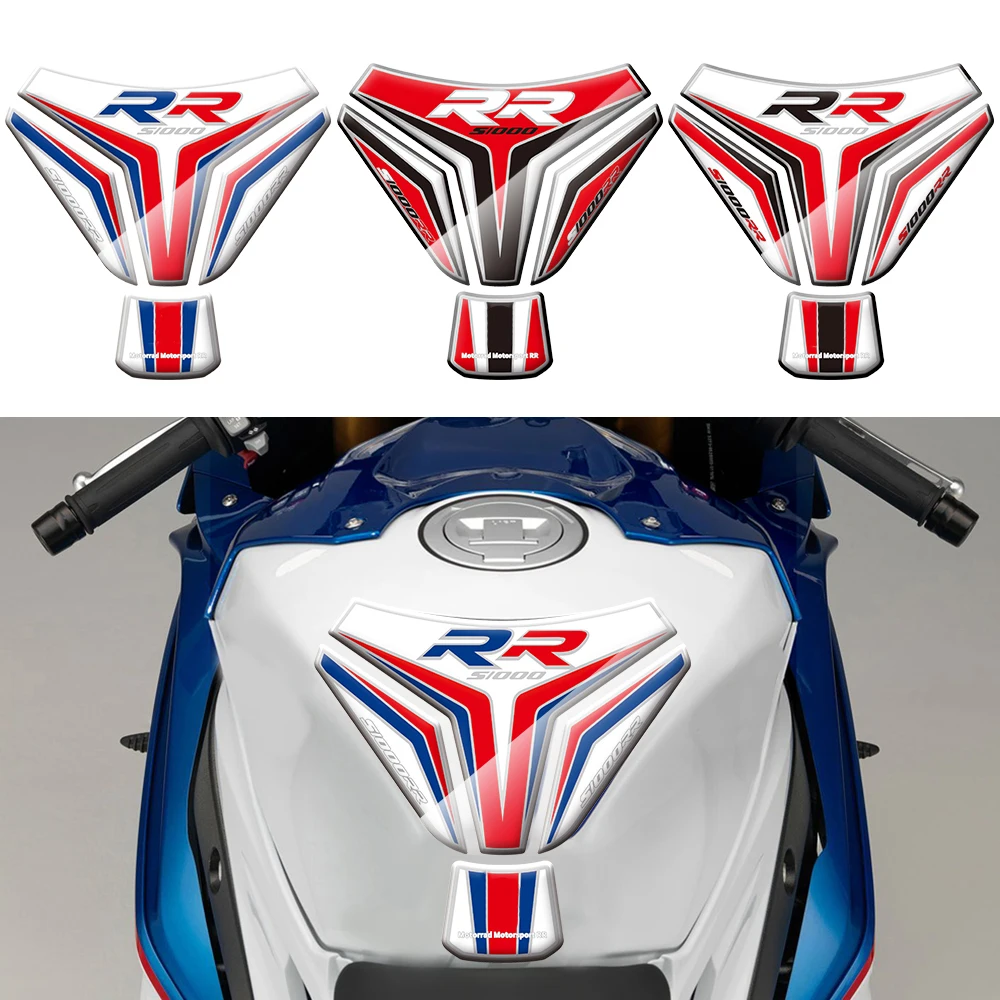 For BMW S1000RR S 1000 RR 2015 2016 2017 2018 Motorcycle 3D Gel Tank Pad Protector Paint Protection Decal Sticker