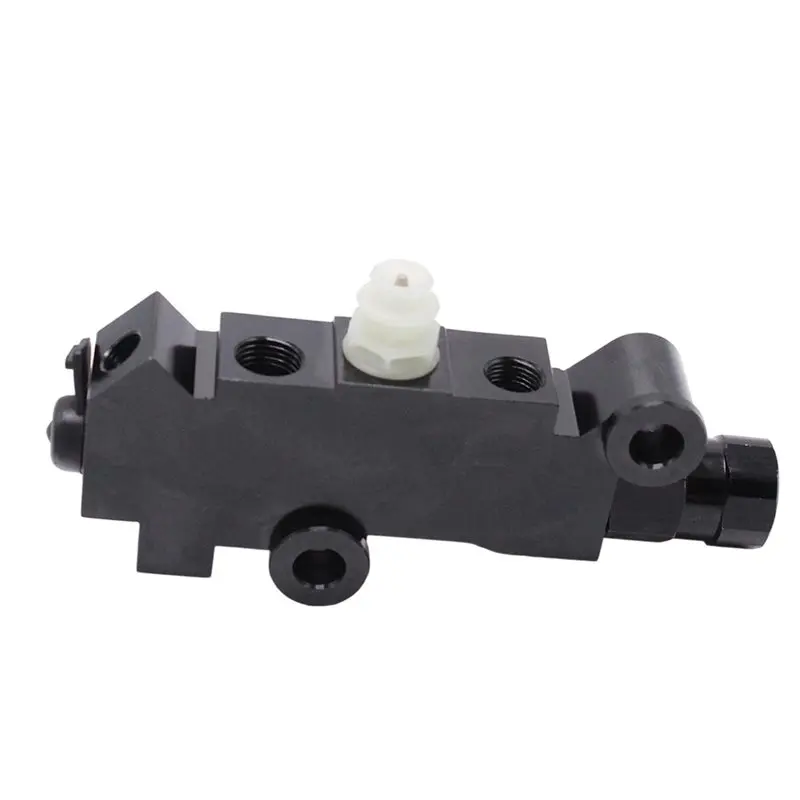 For Chevy Ford GM PV2 Disc Drum Proportioning Valve PV2BLK Black Aluminum Brake Pressure Combination Unit-Boom