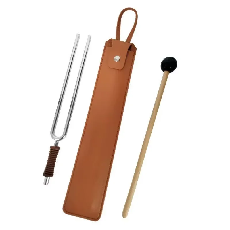Arborea Metal Turning fork 1 PCS with Mallet and Bag Different Frequency for Sound Healing and Meditation