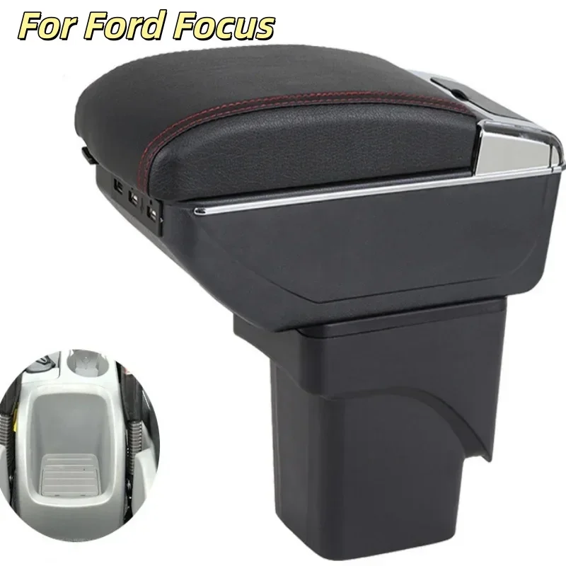 

For Ford Focus mk2 Car Armrest Car Accessories Interior details Retrofit parts Storage