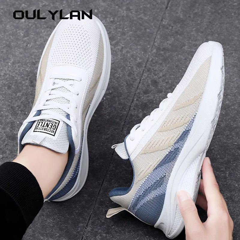 2024 Student Casual Running Shoes Sports Shoes Spring New Single Shoes Korean Edition Hiking Shoes Breathable Shoes