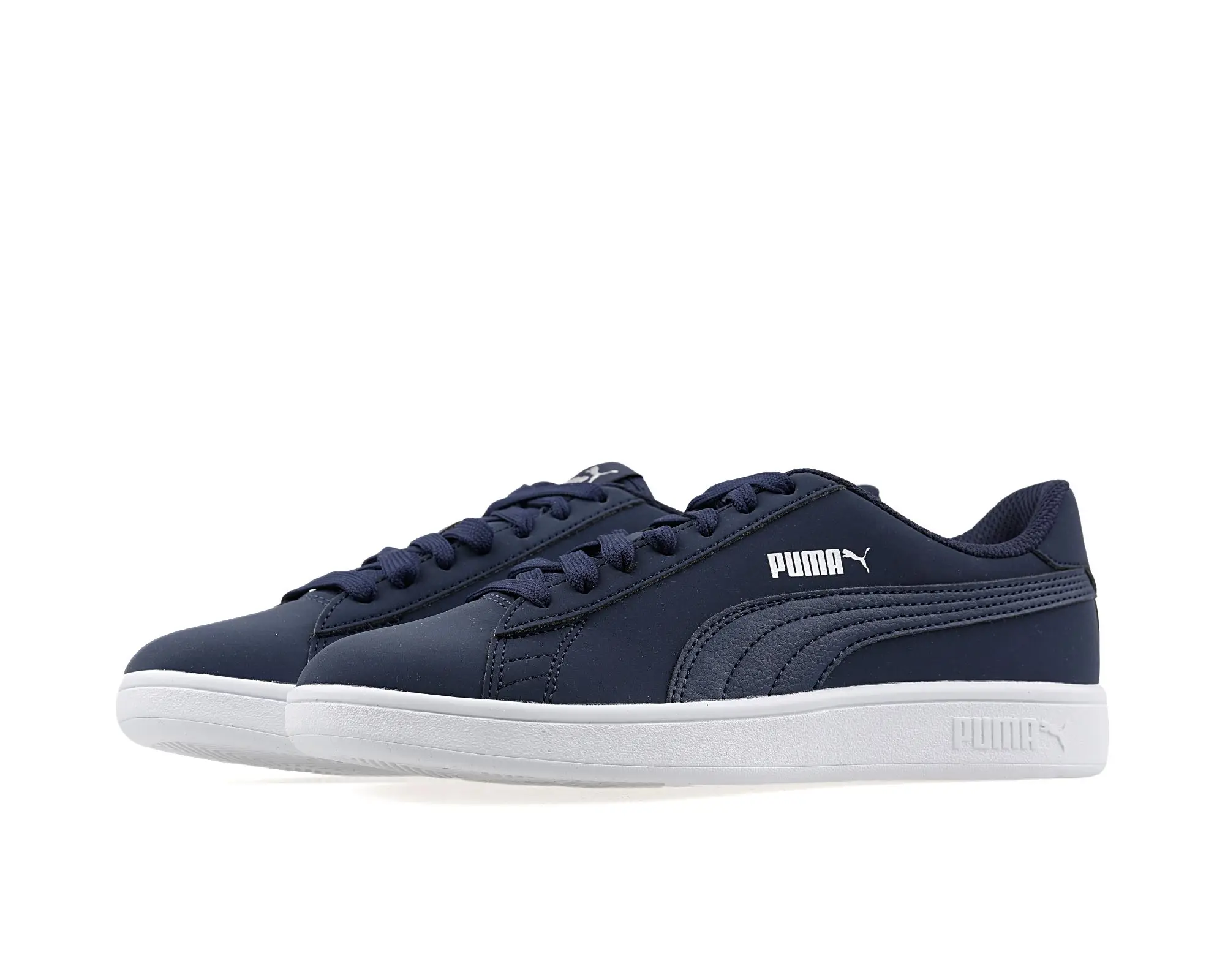 Puma-Chaussures de sport décontractées unisexes pour hommes et femmes, Smash V2 Buck, course à pied, plat, doux, astronomique