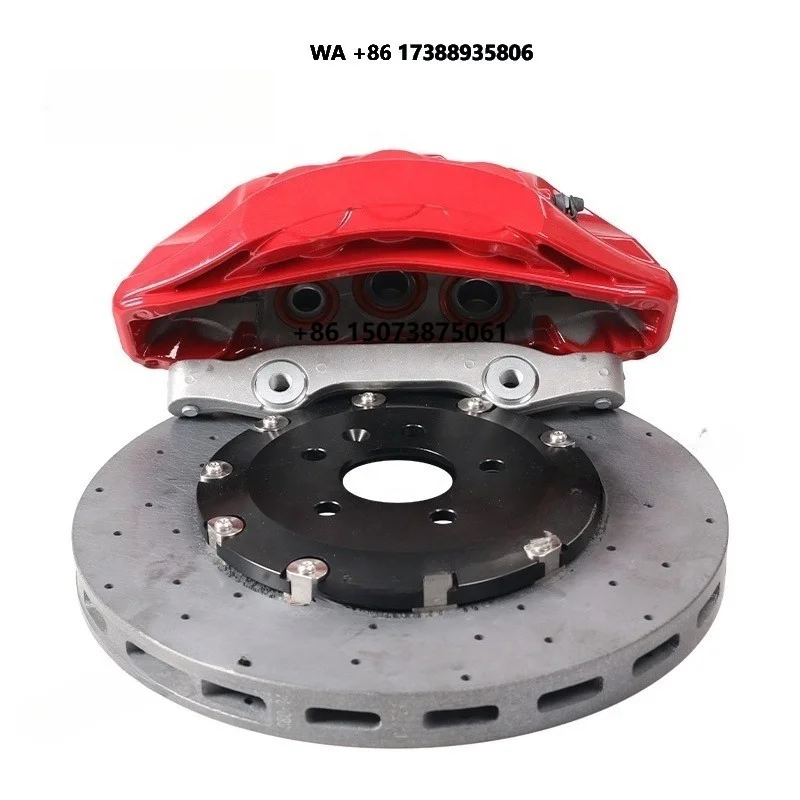 Custom Fit Automotive Front Brake Discs Factory 6 Piston 18 Inch Manufacturer for To-yo-ta Prado Vehicles