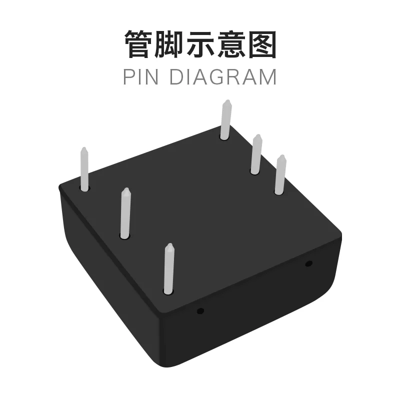 24V to 24V DC power supply module 20D2424, DC-DC voltage regulator isolation module voltage regulation, ultra-wide voltage 9-36V