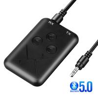 Bluetooth-compatible Receiver Transmitter 2-in-1 Stereo Wireless Auxiliary Audio Receiver 3.5mm Jack RCA Adapter Accessories