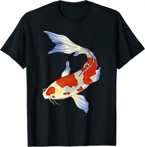 Koi Fish Funny Japanese Chinese Carp Breeder Men Women T-Shirt S-5XL