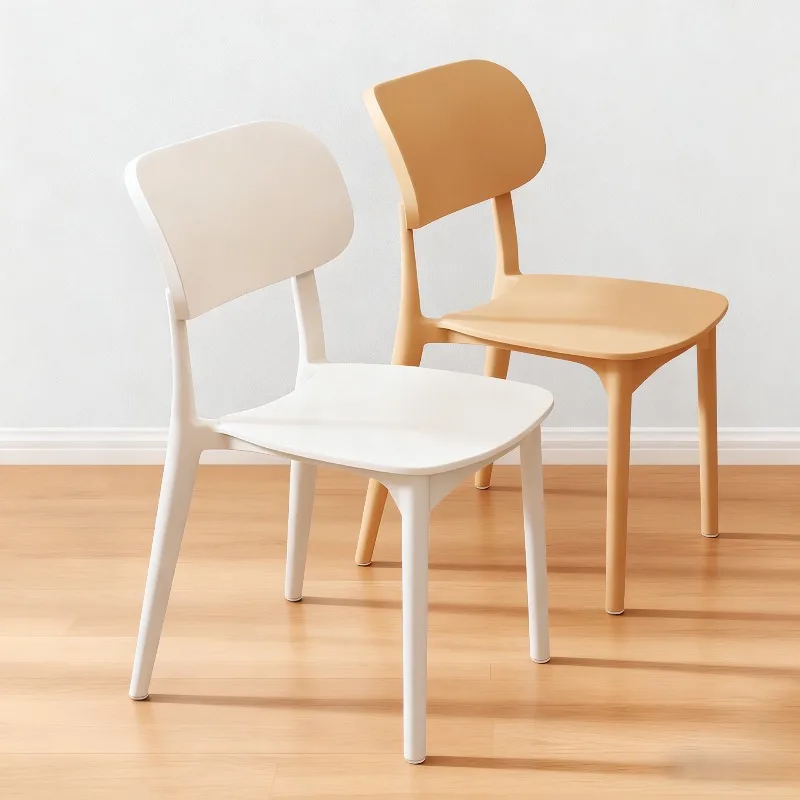 

Plastic Modern Dining Chairs Party Office Desk Gaming Space Saving Dining Chairs Lounge Clear Muebles Lounge Suite Furniture