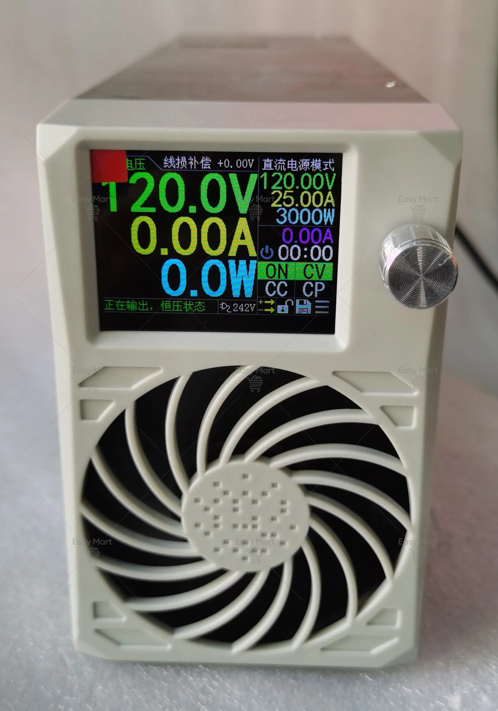 60V/ 50A，Adjustable Power Supply Module ZXD2400 V4.3 Color, Screen 0 - 120V/0 - 25A