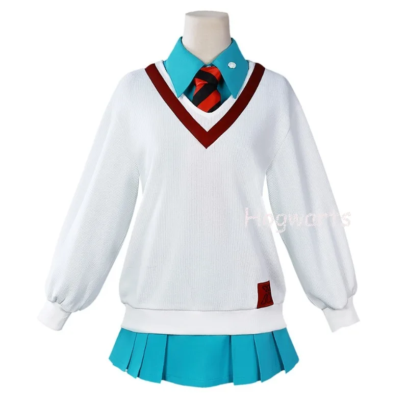Amate yuzuriha cosplay trajes anime jk uniforme vestido festa de natal de halloween para meninas