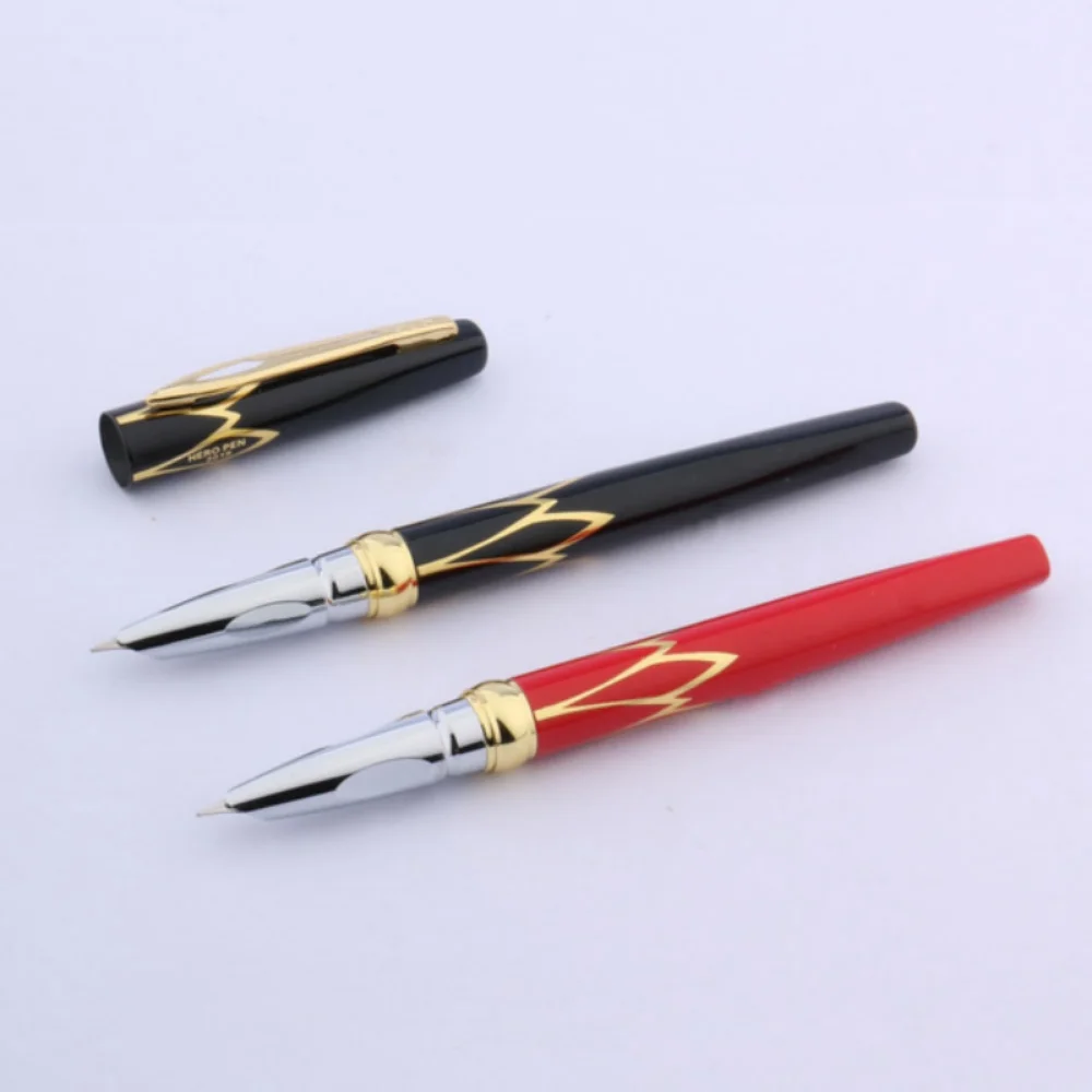 Afbeelding 3: Stonego Luxe Kwaliteit Vulpen Zwart Color Zakelijk Kantoor Fijne Punt Vulpen