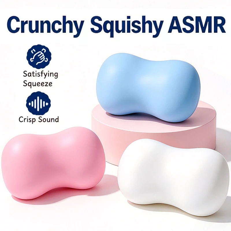 Crunchy Soap Ball Squishy Stress Ball Fidget Toy Crunchy Squishies Squeeze Toy ASMR Anti Stress Release Hand Relax Gift Toys