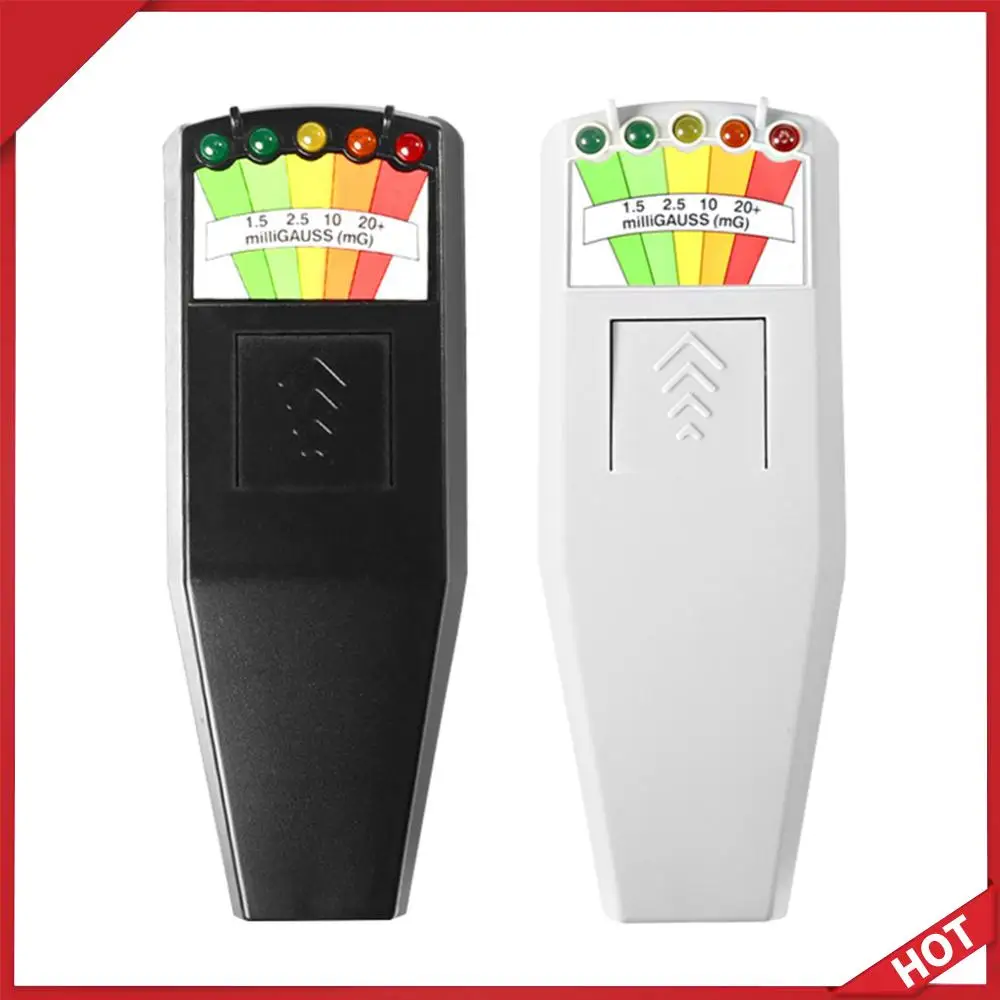

K2 EMF Meter 5-LED Indicator Light LCD Digital Electromagnetic Field Radiation Tester EMF Measurement Instrument