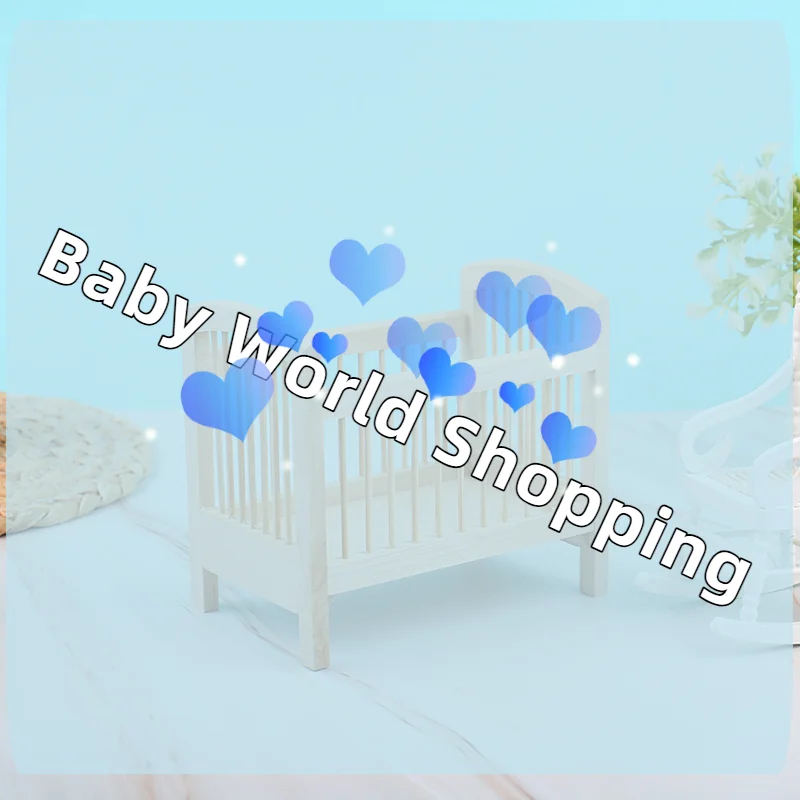 1 個 1:12 ドールハウス木製ミニチュアベビーベッドモデル家具 DIY アクセサリー装飾子供部屋ドールハウス