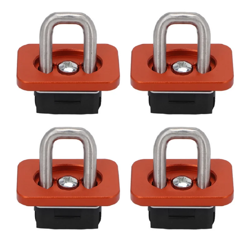 

Bull Ring Angled Inner Bed Retractable Truck Bed Tie Down Anchors for 2007+ Chevy Silverado and GMC Sierra, 2015+ Chevy Colorado
