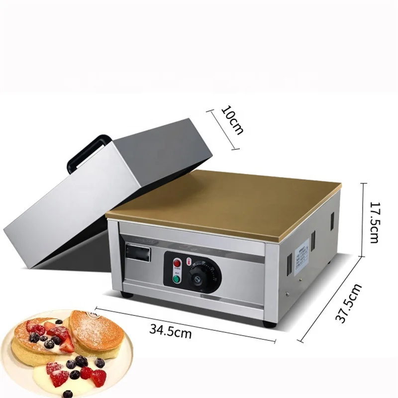 Snake Baking Machine Dorayaki Souffle Pancake Machine Single Head