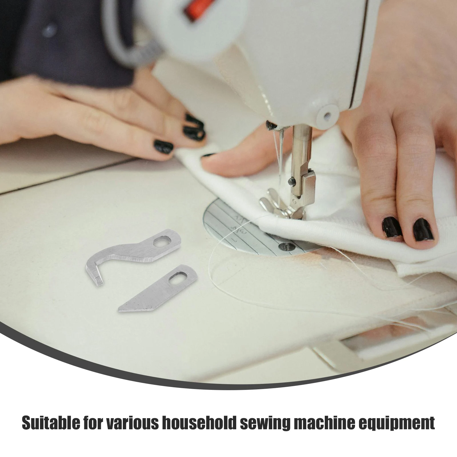 

1 set Sewing Sewing Machine Blade Blade High Quality Metal Accessories for Household Projects Long Lasting Versatile Design