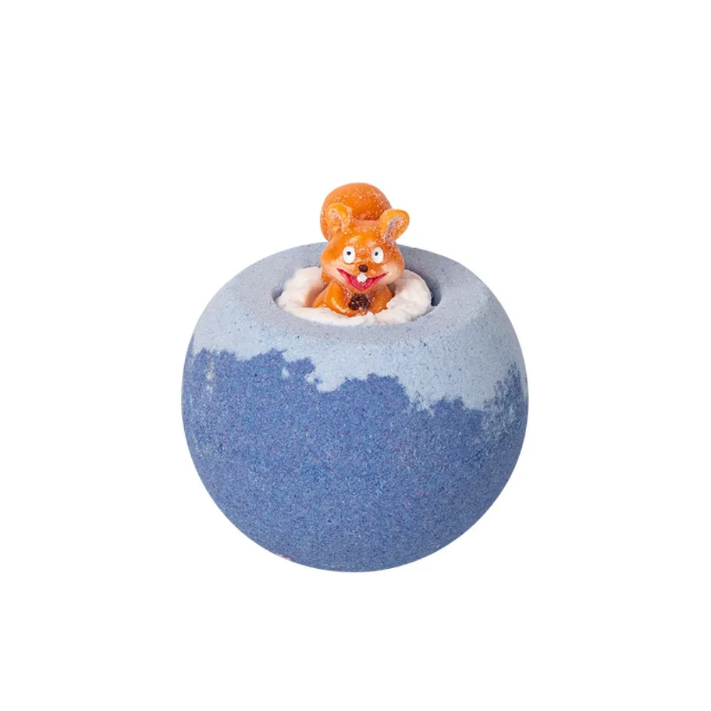 

Cute With Surprise Inside Bath Bombs Skin-friendly Handmade Children's Bath Ball Vegan Essential Oil Gentle Bath Salt Balls