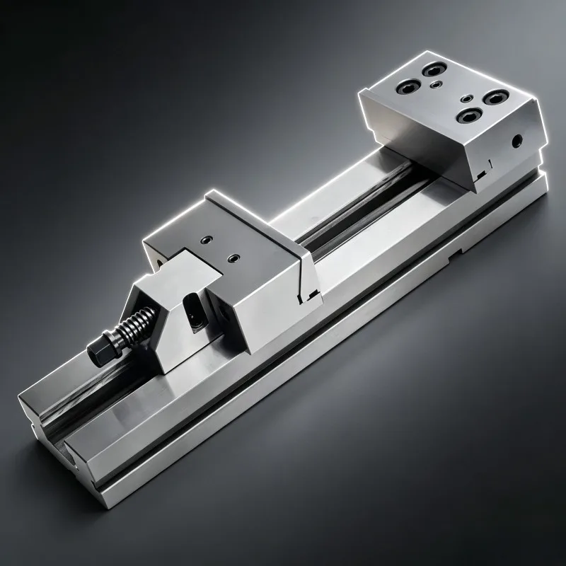 GT100 CNC Precision Modular Machine Vise, Precision Milling Vice for Milling Machine Machining Center