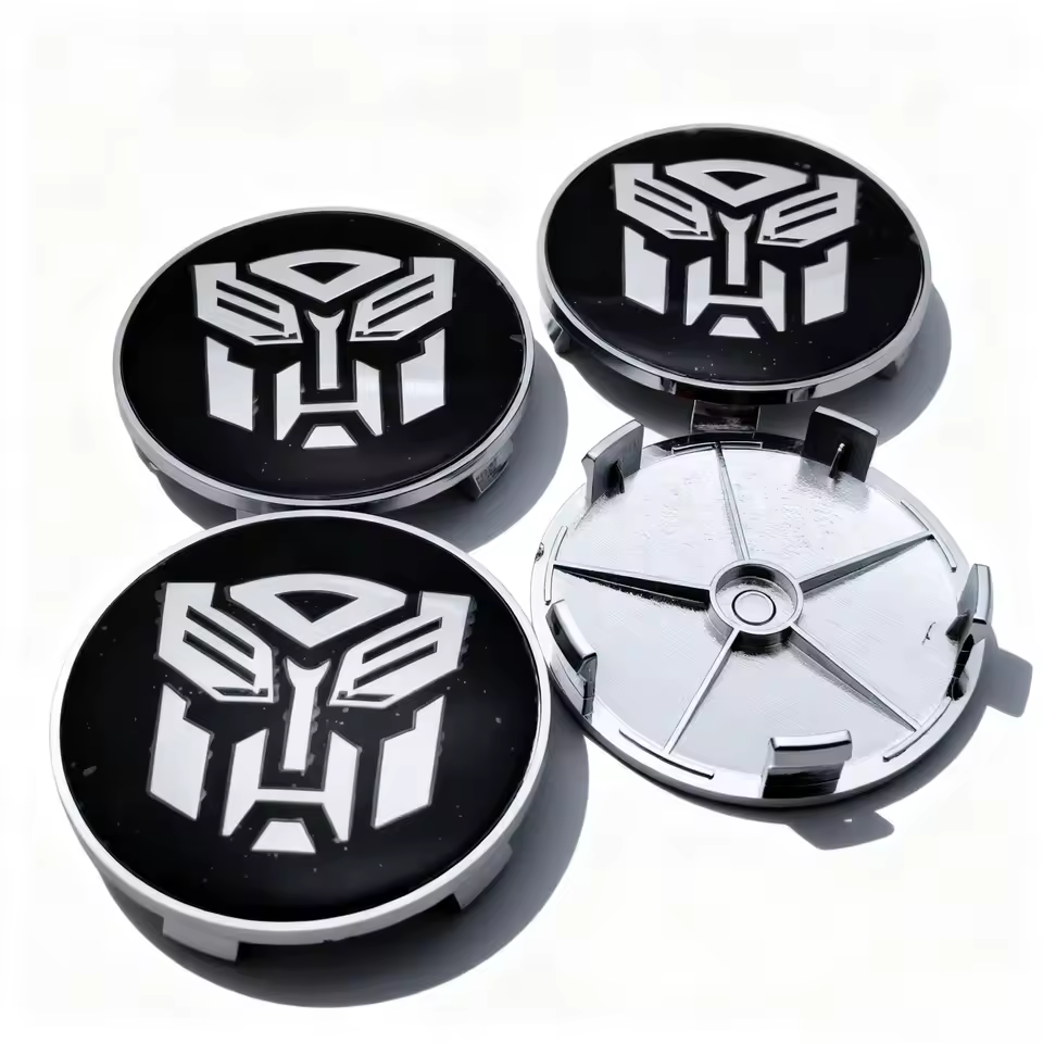 4x 68mm Transformers Nabendeckel Radkappen