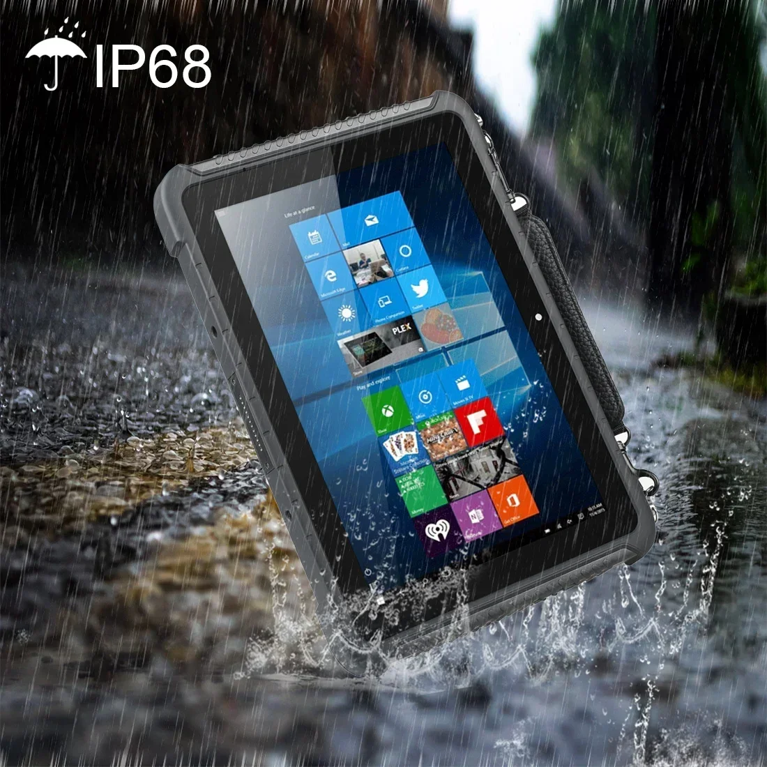 IP67 Outdoor Rugged tough tablet with MIL-STD-810 certificate