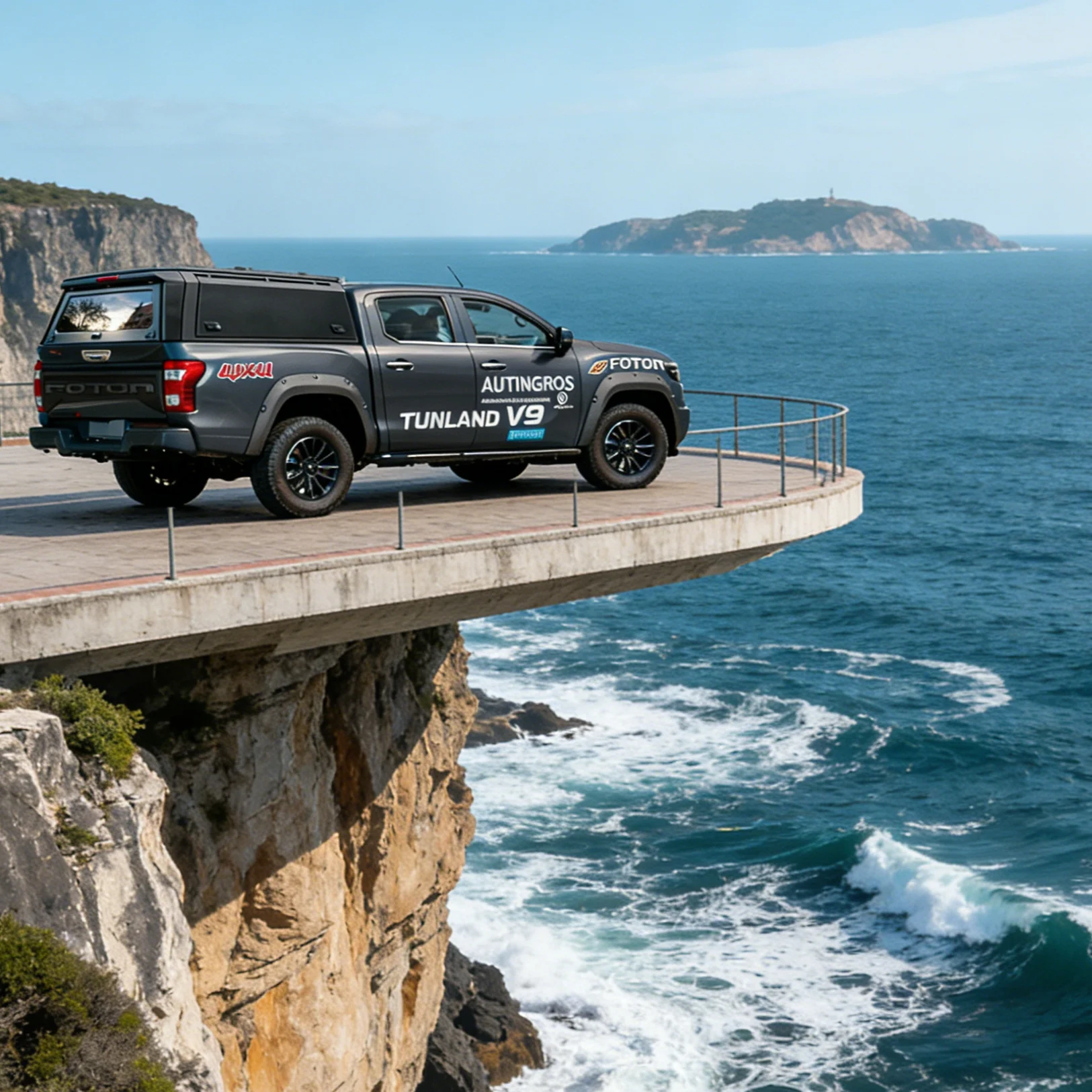 

Dream Garage FOR Foton Tunland V9 Waterproof Locking Truck Cap Factory Direct High Quality Aluminum Alloy Hardtop With Tailbox