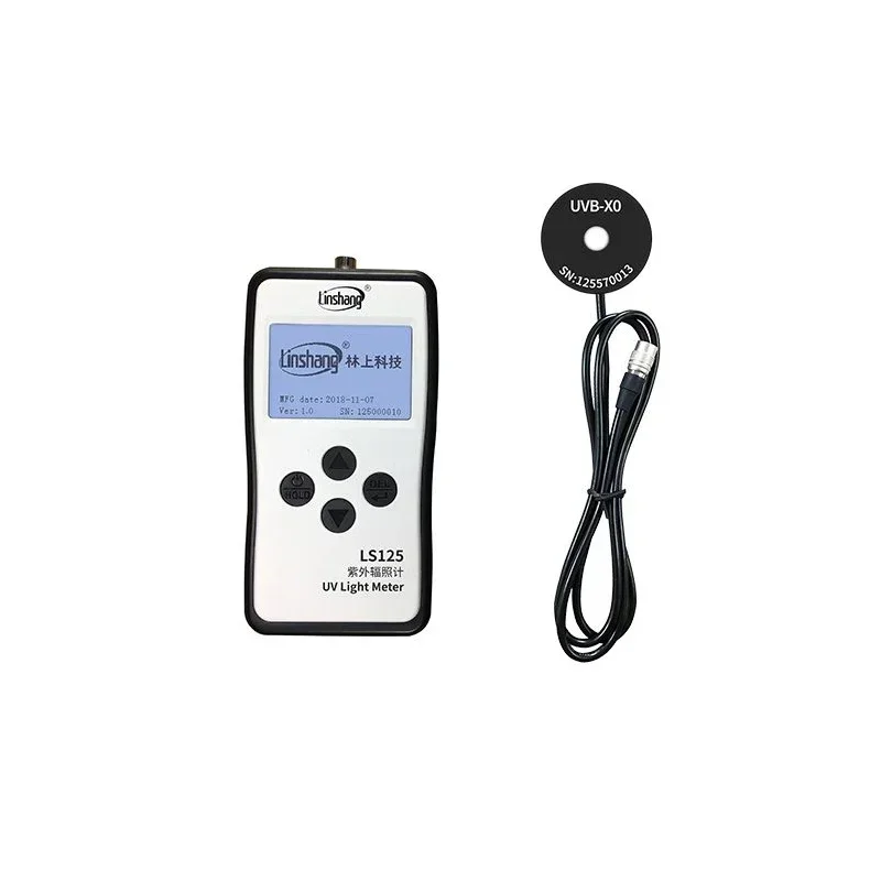 LS125 UV Light Meter+UVB-X0 Probe Ultraviolet Radiometer UV Light Tester