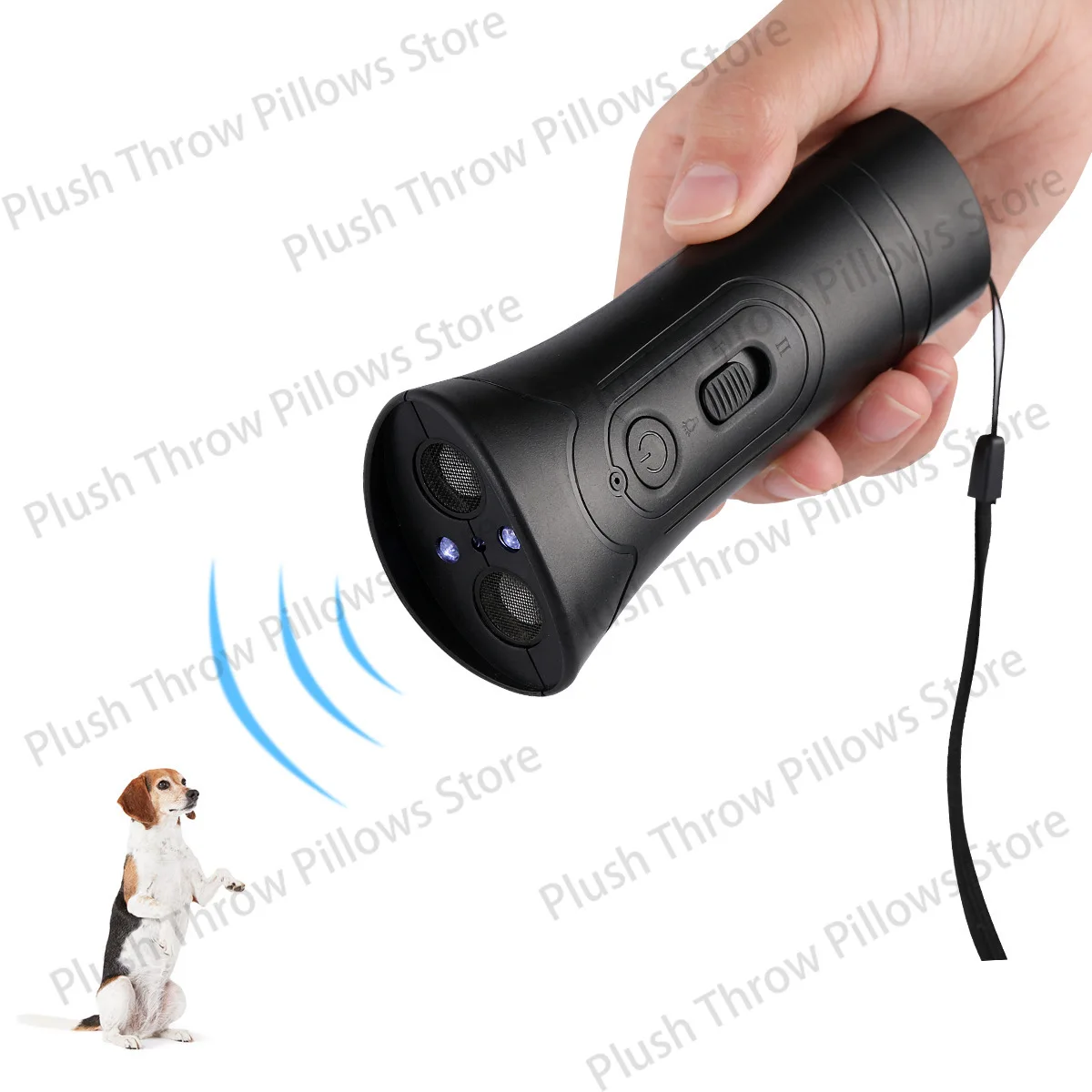 

Новый ультразвуковой дрессировщик собак с двойной головкой, портативный дрессирующий дрессировщик собак с двойным рогом, металлический зонд