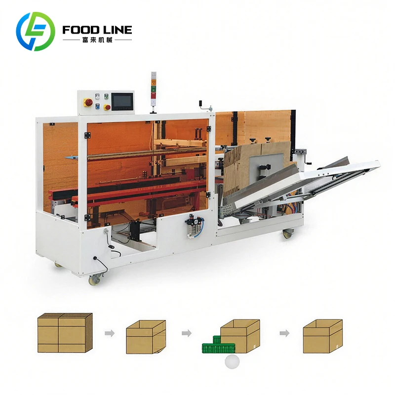 Custom Paper Packaging Machine Electric Driven Sealing Machine Automatic Carton Sealing Machine  Carton Sealing