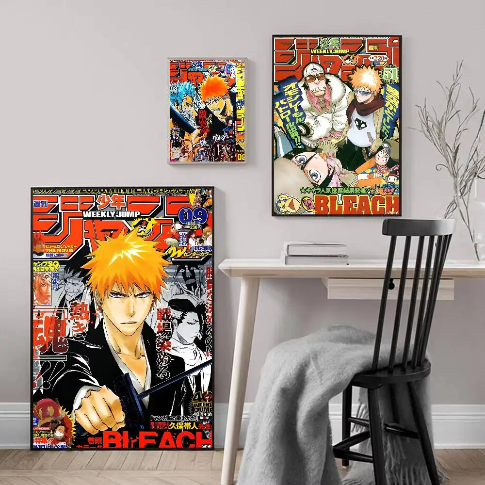 Bleach Poster Print A5 A4 A3 A2 Wall Art Decor For Room Office Gift For Fans