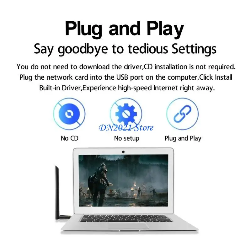 

F3KE 650MBPS USB WiFi Адаптер Двойной полосы 2.4G 5GHZ 802.11AC Беспроводная сетевая карта RTL8811CU USB Dongle Antenna Wi
