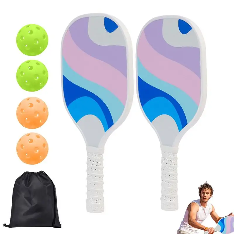 Ball Paddles ชุด Ball Sport Racket Ball และกระเป๋าน้ําหนักเบา Pick Rackets กีฬา Ball Paddle Ball Paddle อุปกรณ์กีฬา