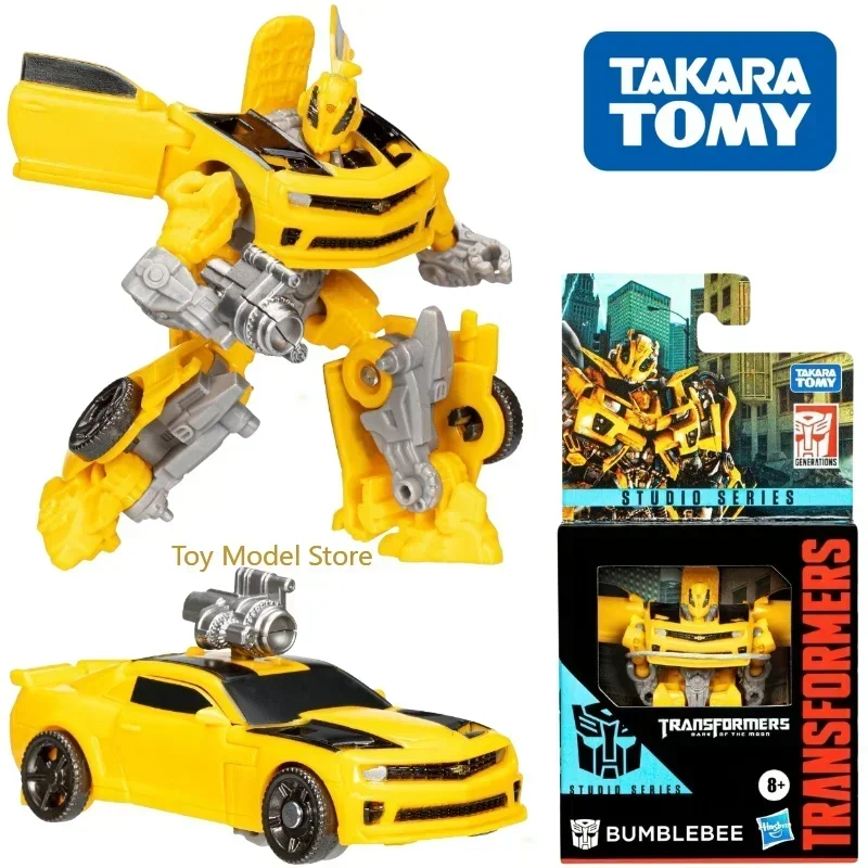 Oryginalne, nowe zabawki transformery, seria Studio, klasa Core, Bumblebee Frenzy, Arcee, kolekcjonerskie figurki animacyjne G1, prezenty.