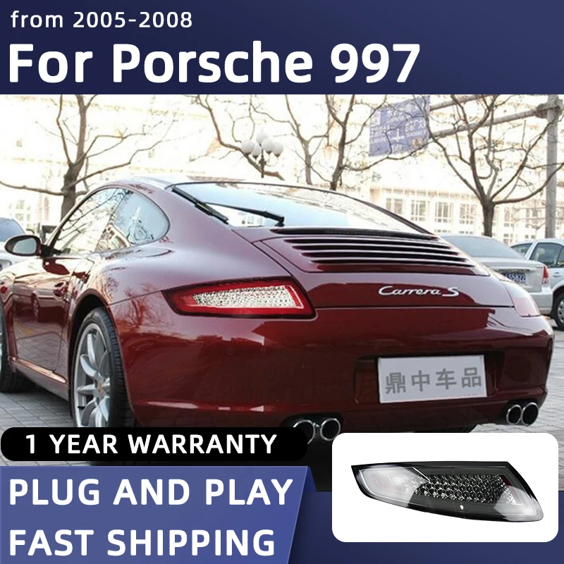 

Car Styling Tail Lights for Porsche 997 Tail Lamp 2005-2008 991 LED Tail Light DRL Dynamic Signal Brake Reverse auto Accessories