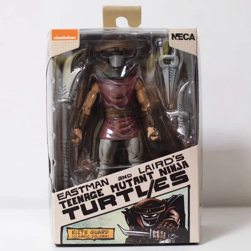 

Elite Guard Classic Colors Teenage Mutant Ninja Turtle NECA 54444 TMNT Action Figure Figuras Toys Anime 7-Inch Model Original