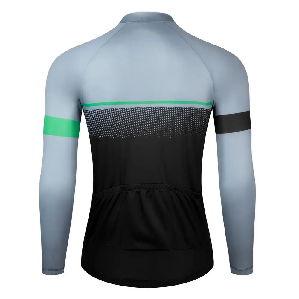 Men\'s New Cycling Long Sleeve Top MTB Road Bike Outdoor Professional High Stretch Cycling Jersey Team Bicycle Clothings