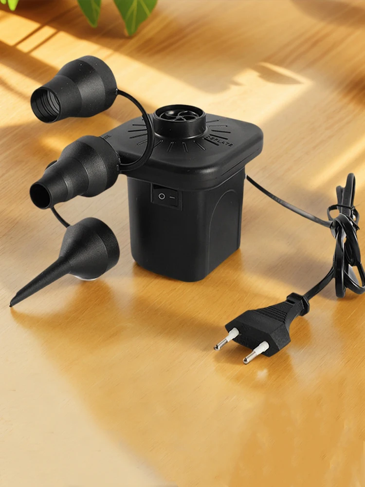 Portable Air Pump Quick-Fill Air Mattress Pump Inflator/Deflator Pumps for Inflatables Air Mattress Bed Couch Swim Ring