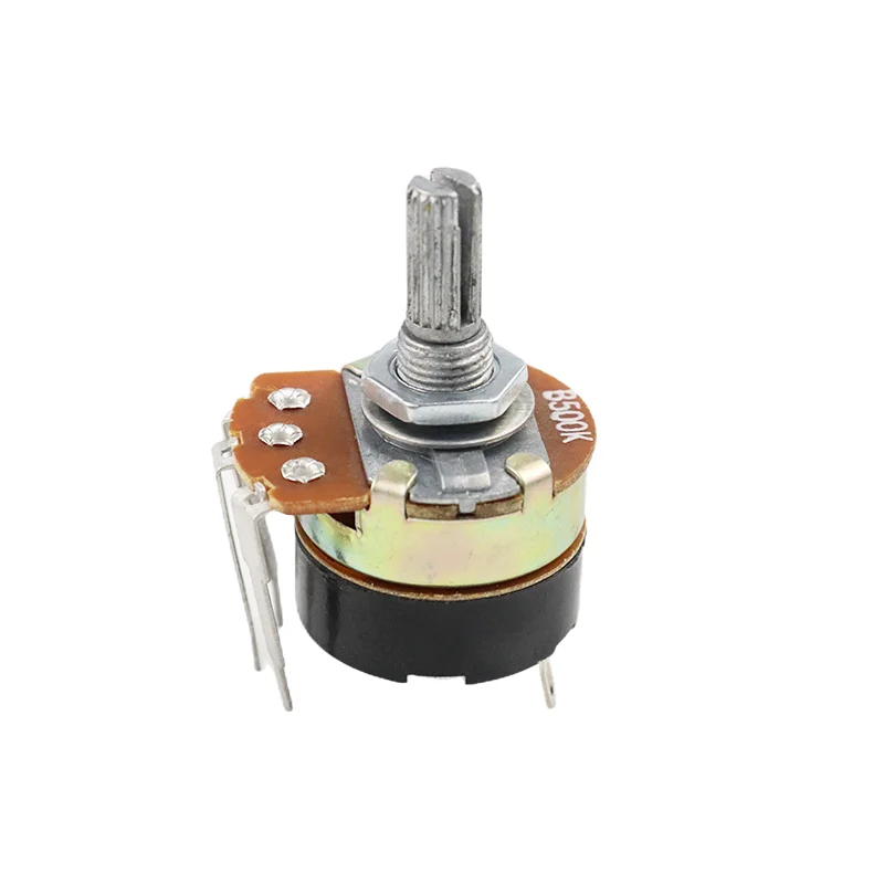 Potentiometer with Switch Dimmer Switch Adjustable potentiometer B10K B50K B500K