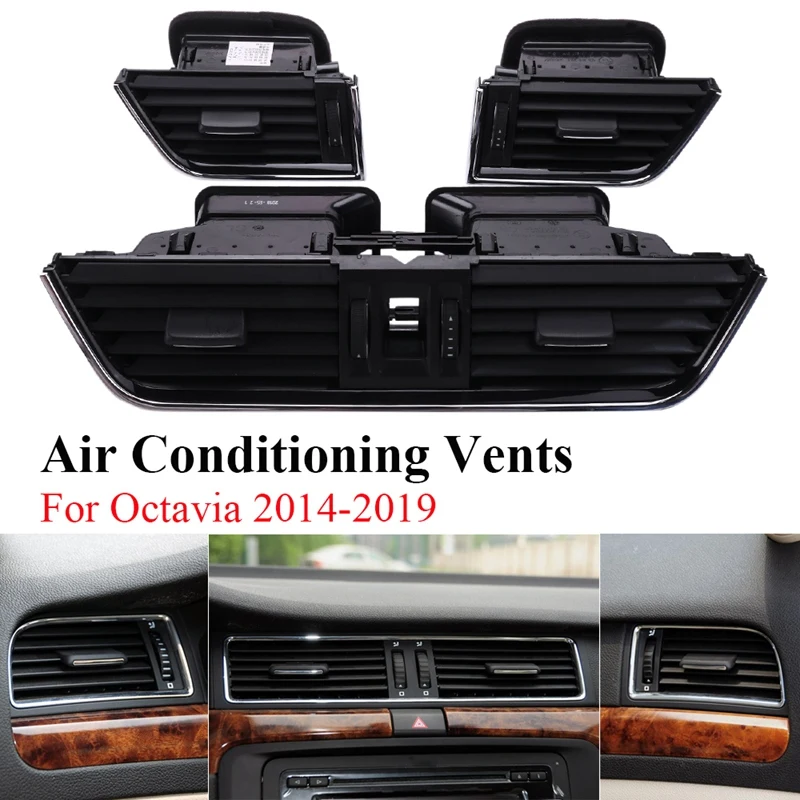 

Dashboard AC Air Conditioning Vent Outlet Kits for Skoda Octavia