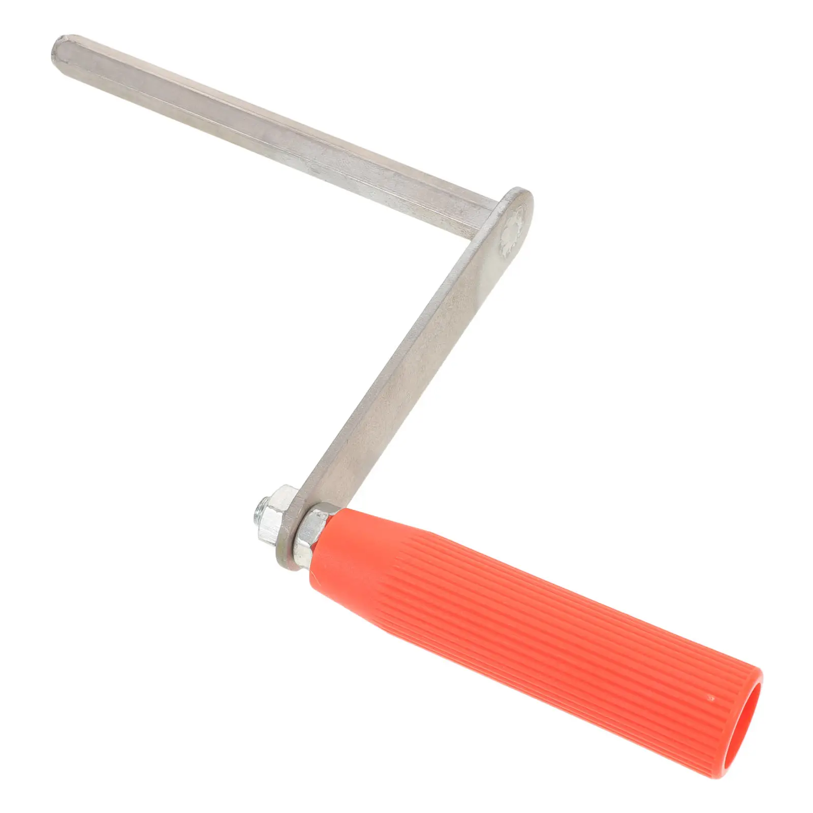 Manual Flag Pole Hand Winch Handle Replacement Iron Plastic Crank DIY Easy Install Flag Lifting Tool Compatible with Flagpole