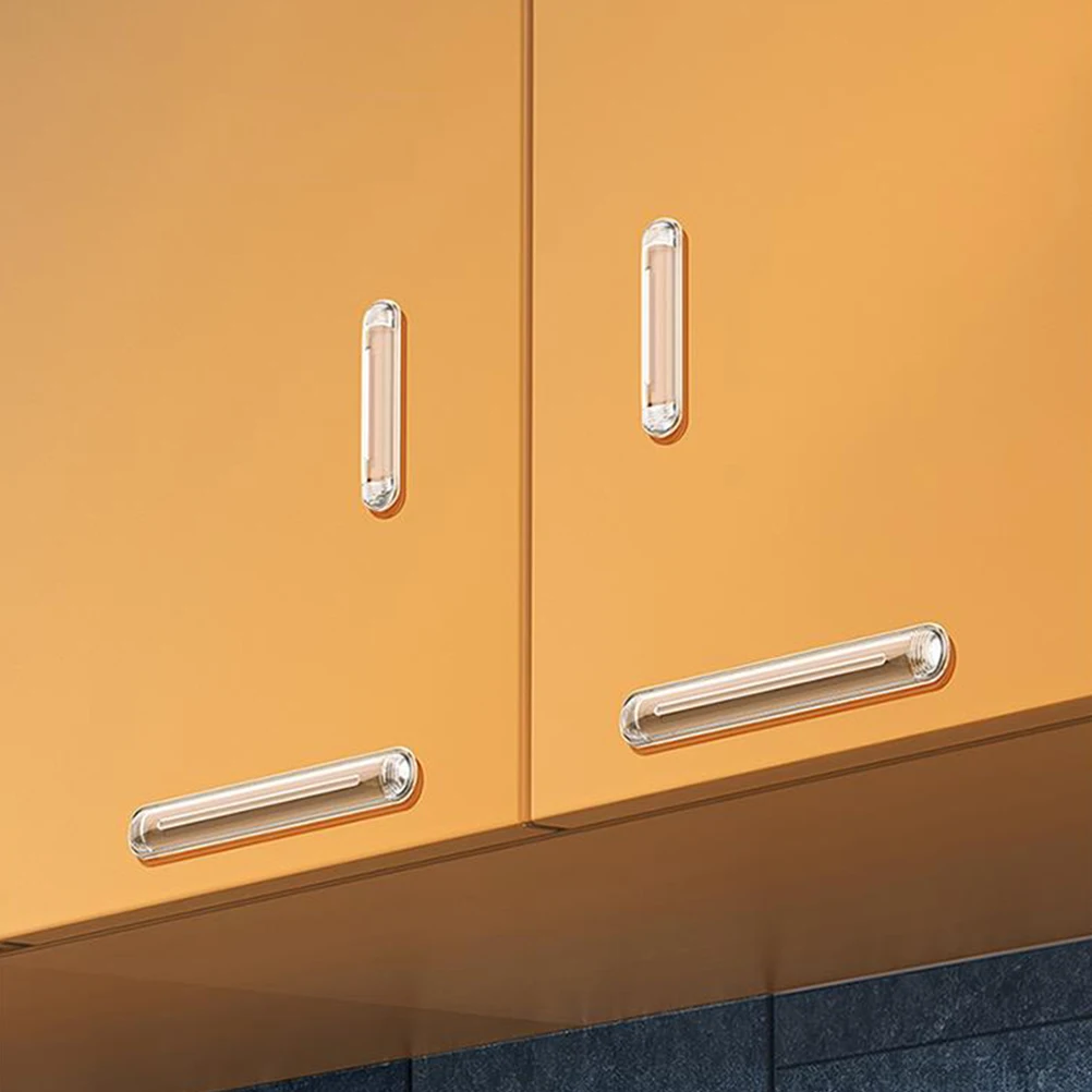 4pcs Clear Car Edge Strip Scratch Resistant Waterproof Long Lasting Adhesive Garage High Temperature Resistant Transparent