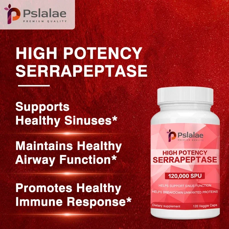 High Potency Serratiopeptidase Promotes Healthy Sinus and Respiratory Tract Function and A Healthy Immune Response