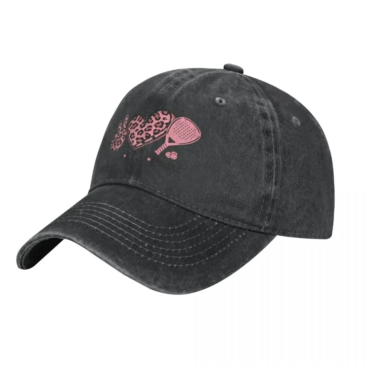 

Peace Love Padel Mom I Love Padel Women Valentine Day gift Cowboy Hat New In Hat Male Women's