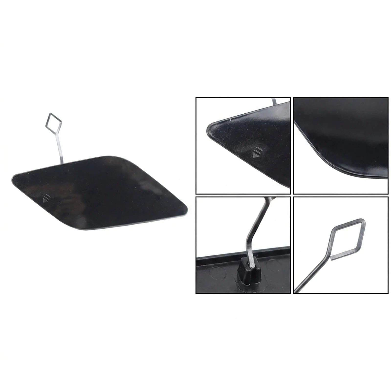 For Mercedes-Benz for E Class W212 Tow Hook Cover Cap for Front Bumper Fitment on for e250 for e300 E350 E550 E320 for e500 2008