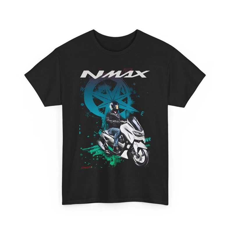 2026 NMAX T Shirt Sport Scooter Motorcycle Tee Urban Commuter Rider Graphic Top for MAX Series Fans Cotton T-shirt Unisex